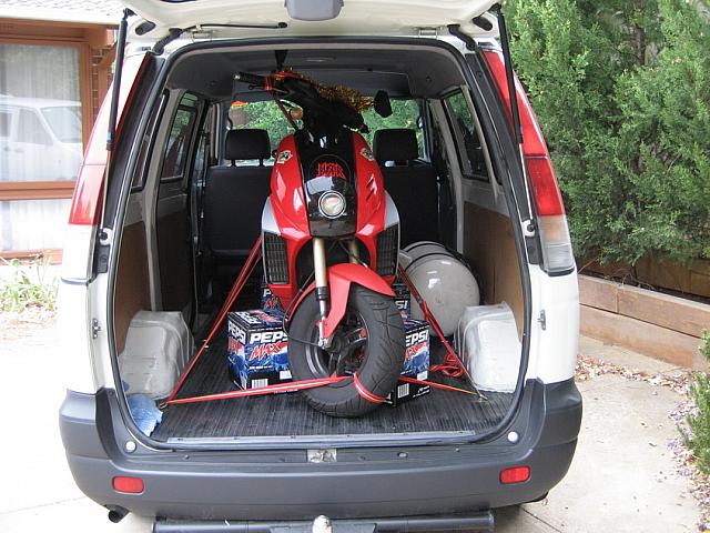 my poory little Blaster had a massive transmission failure and had to go home in my van.