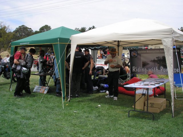 Courtesy of Wayne S. CMA display at Toy Run 2006