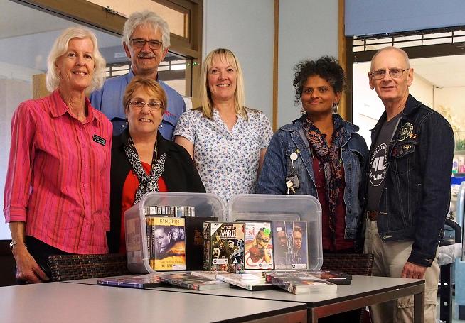 2013 Handover of DVDs for Hampstead Centre